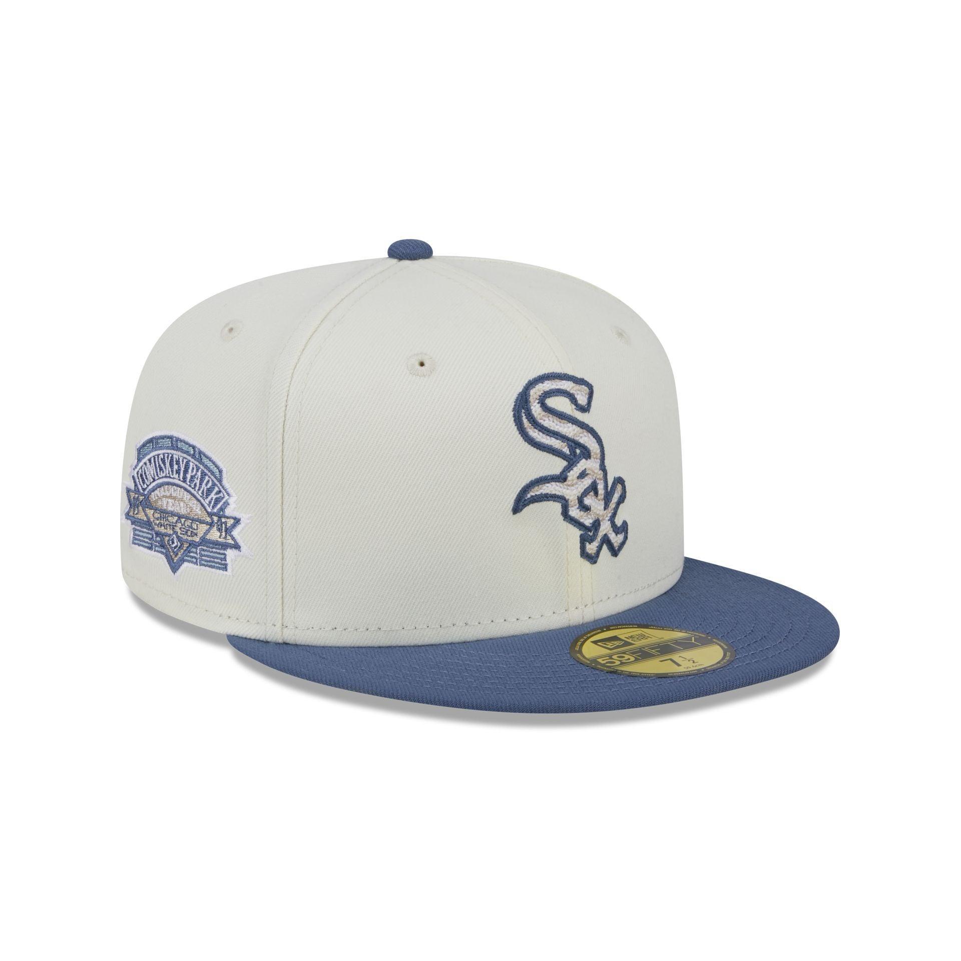 Chicago White Sox Wavy Chainstitch 59FIFTY Fitted Hat Male Product Image