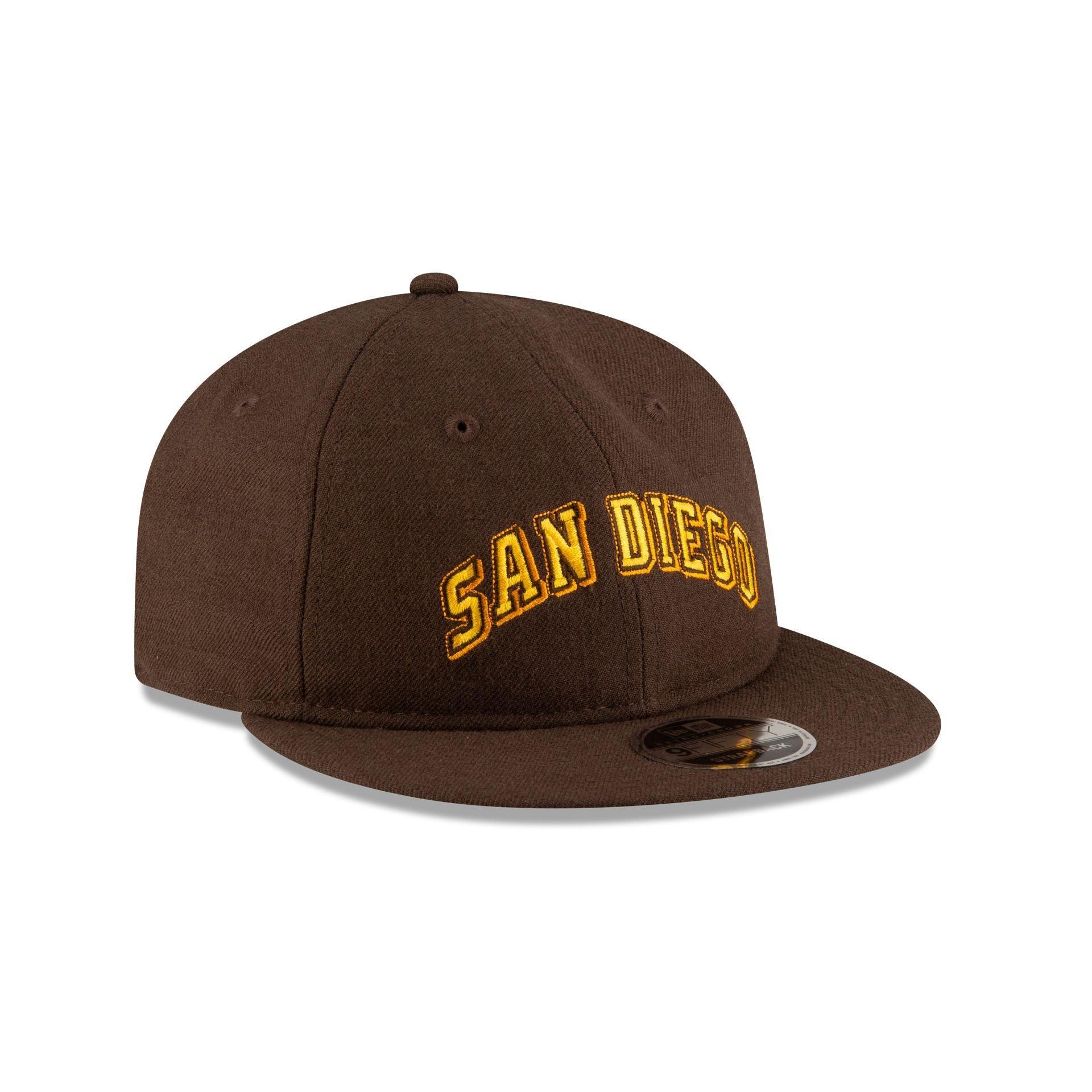 San Diego Padres City Retro Crown 9FIFTY Snapback Hat Male Product Image