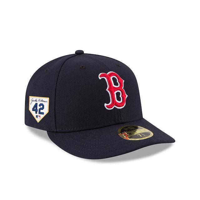 Boston Red Sox Jackie Robinson Day 2024 Low Profile 59FIFTY Fitted Hat Male Product Image