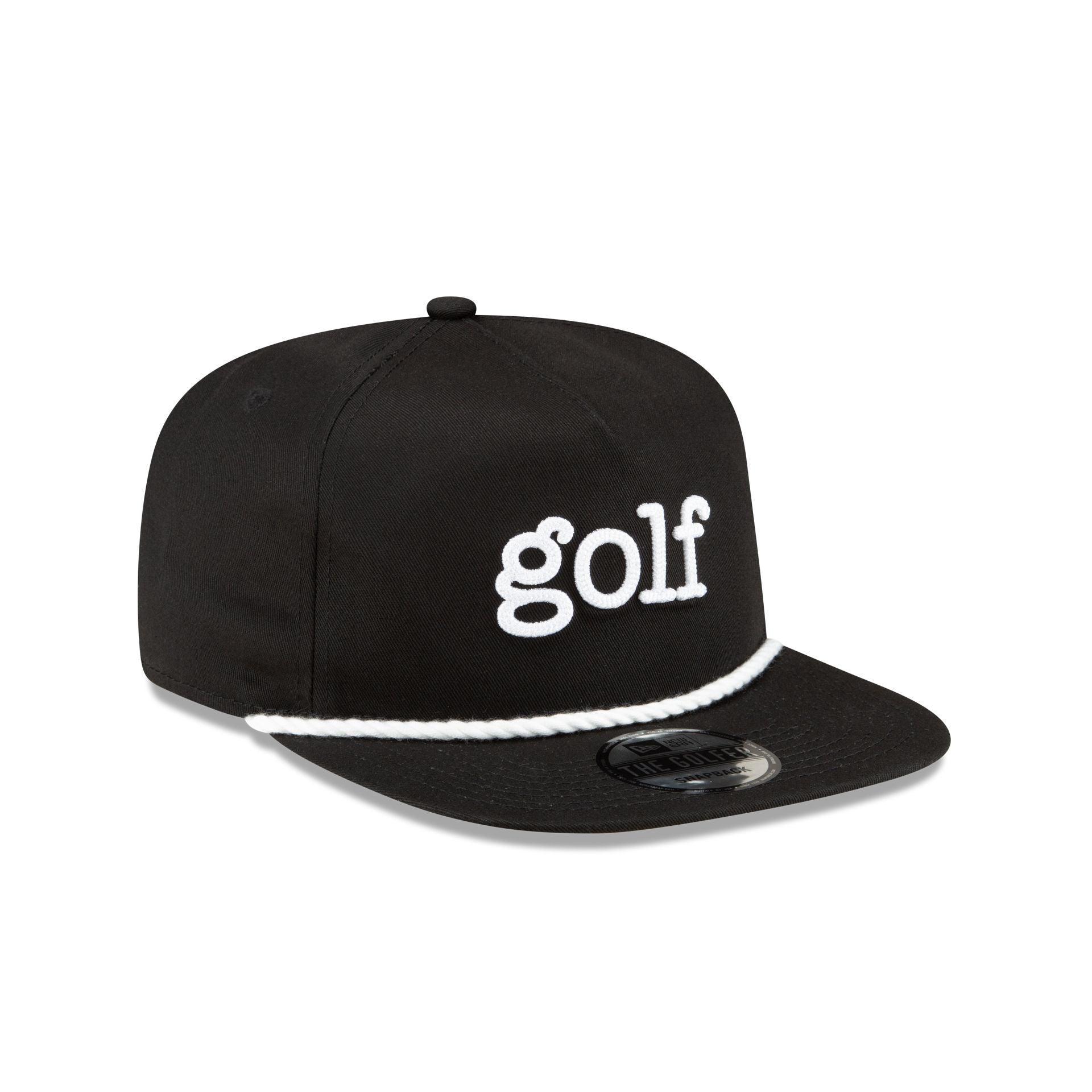 New Era Golf Black Golfer Hat Male Product Image