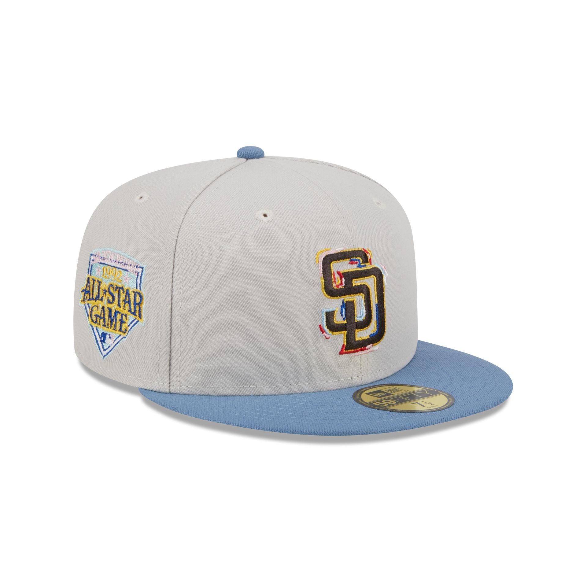 San Diego Padres Color Brush 59FIFTY Fitted Hat Male Product Image