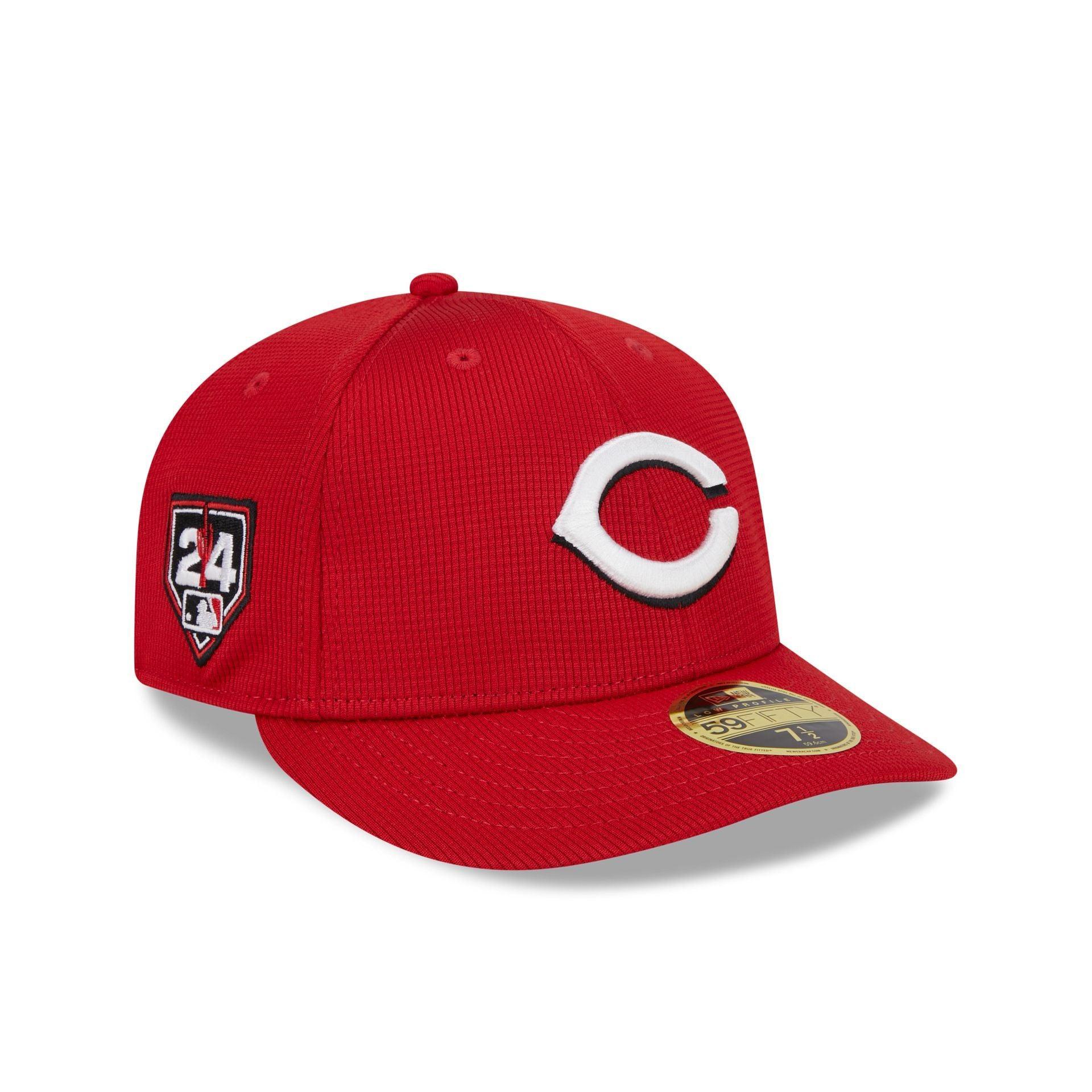 Cincinnati Reds 2024 Spring Training Low Profile 59FIFTY Fitted Hat Male Product Image