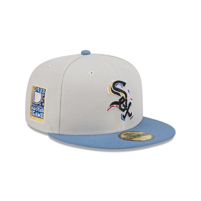 Chicago White Sox Color Brush 59FIFTY Fitted Hat Male Product Image