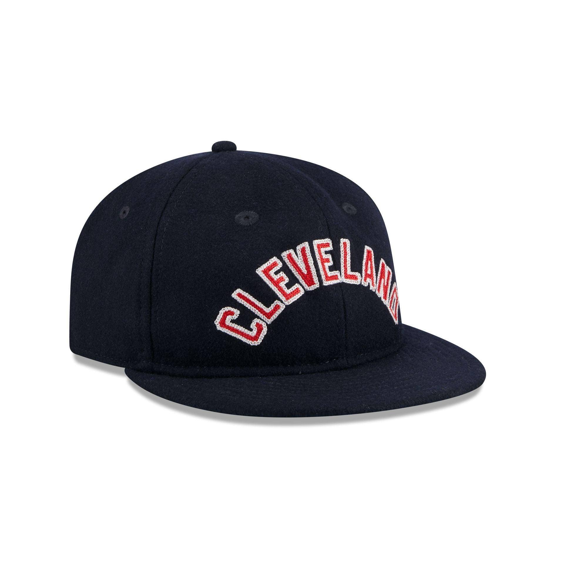 Cleveland Guardians Melton Wool Retro Crown 9FIFTY Adjustable Hat Male Product Image