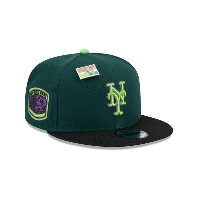 Big League Chew X New York Mets Sour Apple 9FIFTY Snapback Hat Male Product Image