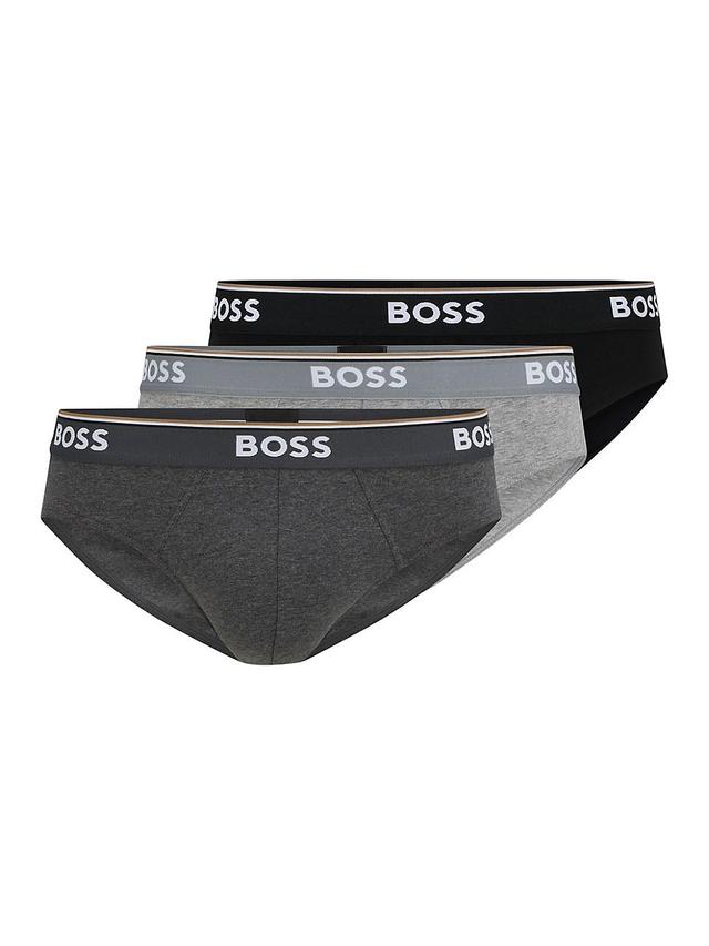 Boss Power Cotton Blend Briefs, Pack of 3 Product Image