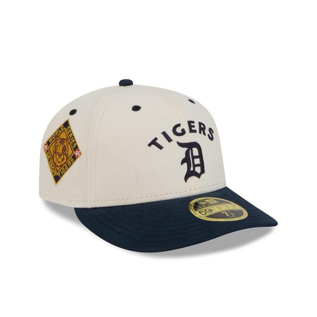 Detroit Tigers Vintage Stack Low Profile 59FIFTY Fitted Hat Male Product Image