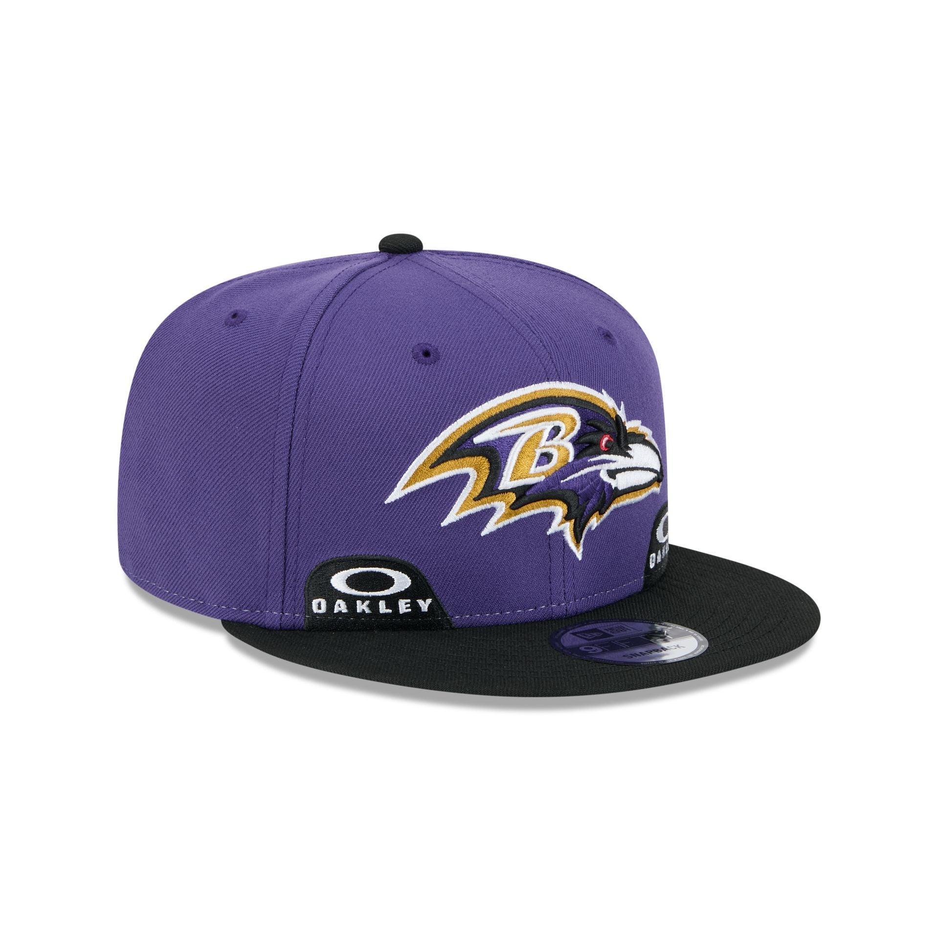 Oakley x Baltimore Ravens 9FIFTY Snapback Hat Male Product Image