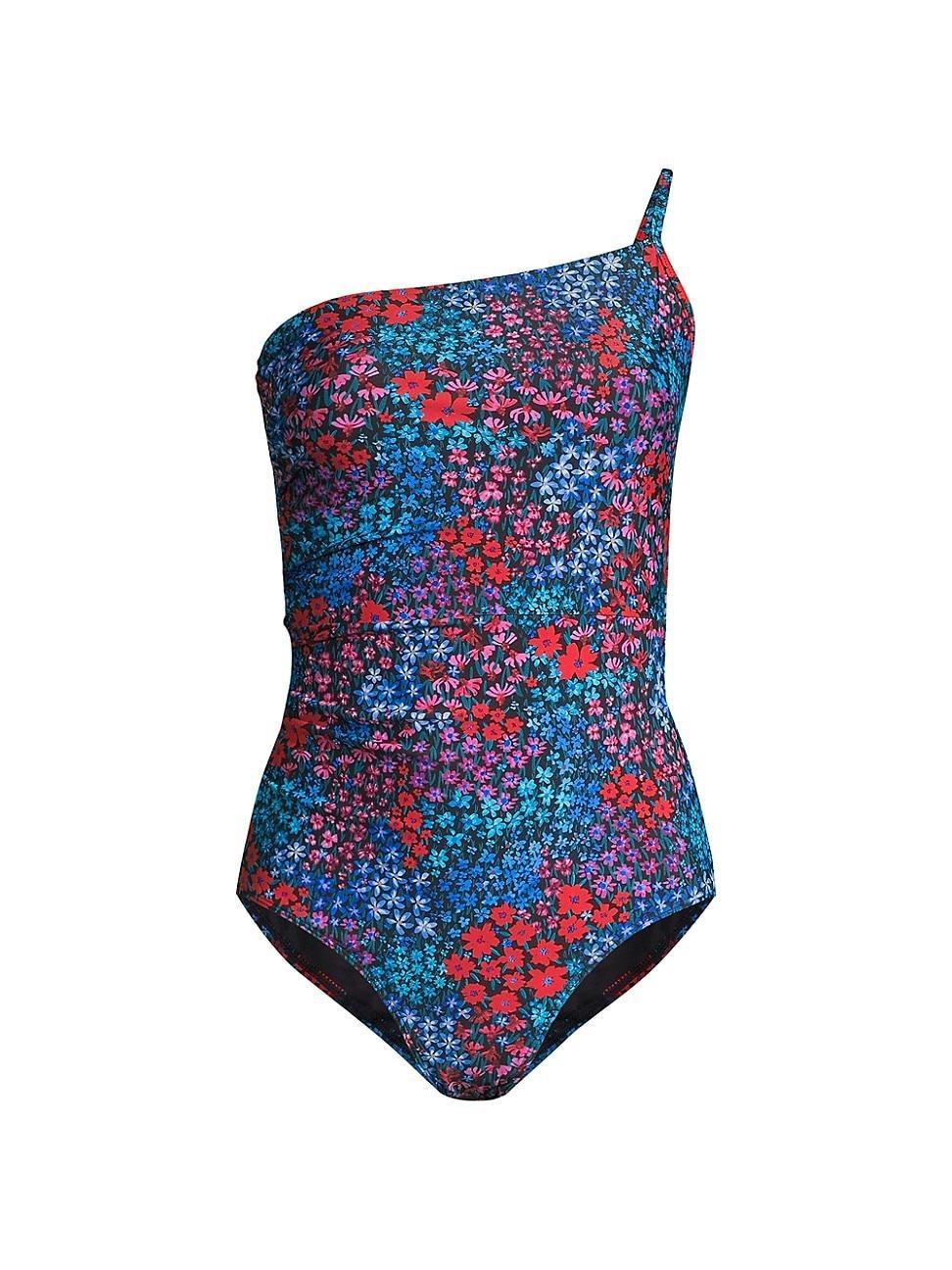 Womens Kara Floral One-Piece Swimsuit Product Image