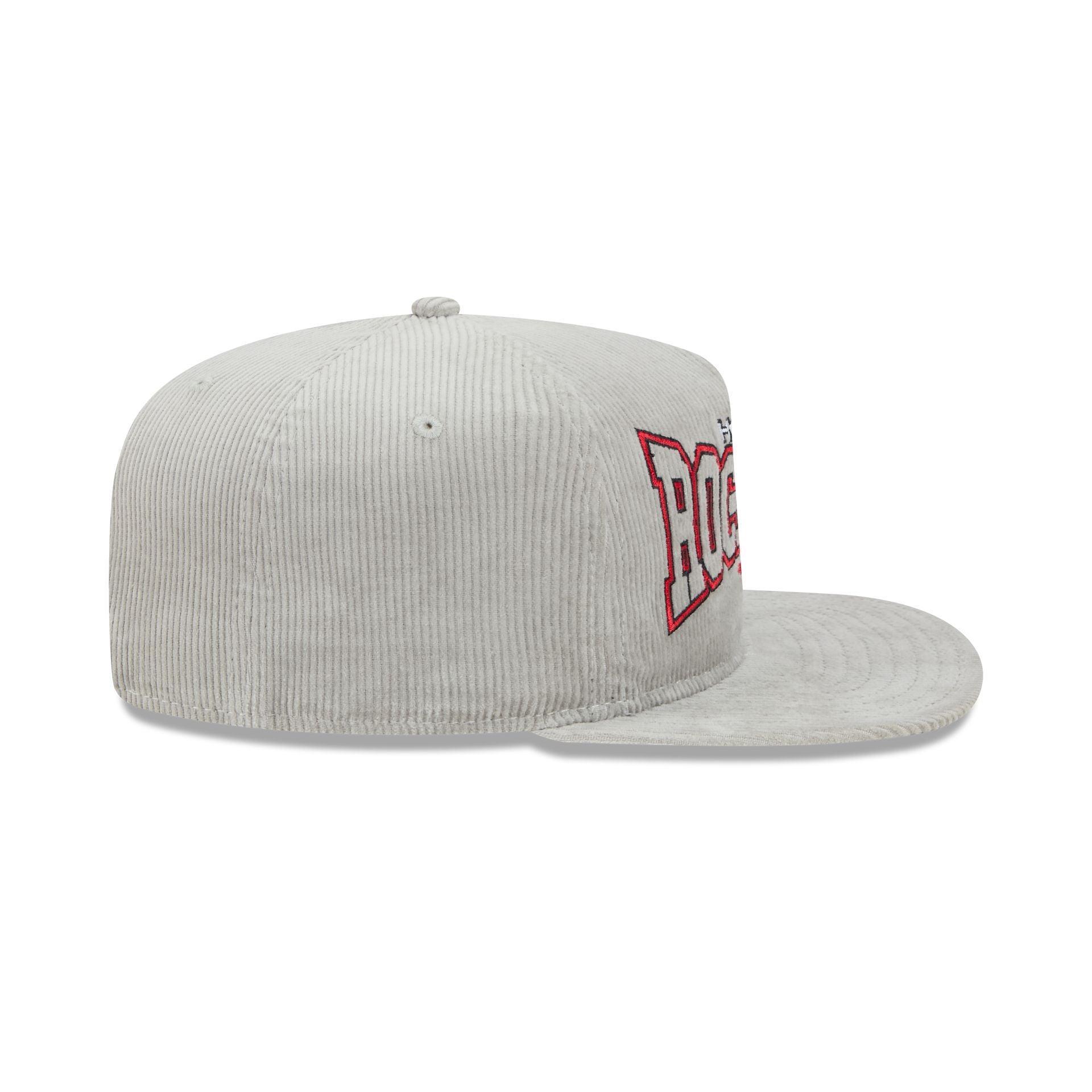 Houston Rockets Gray Cord Golfer Hat Male Product Image