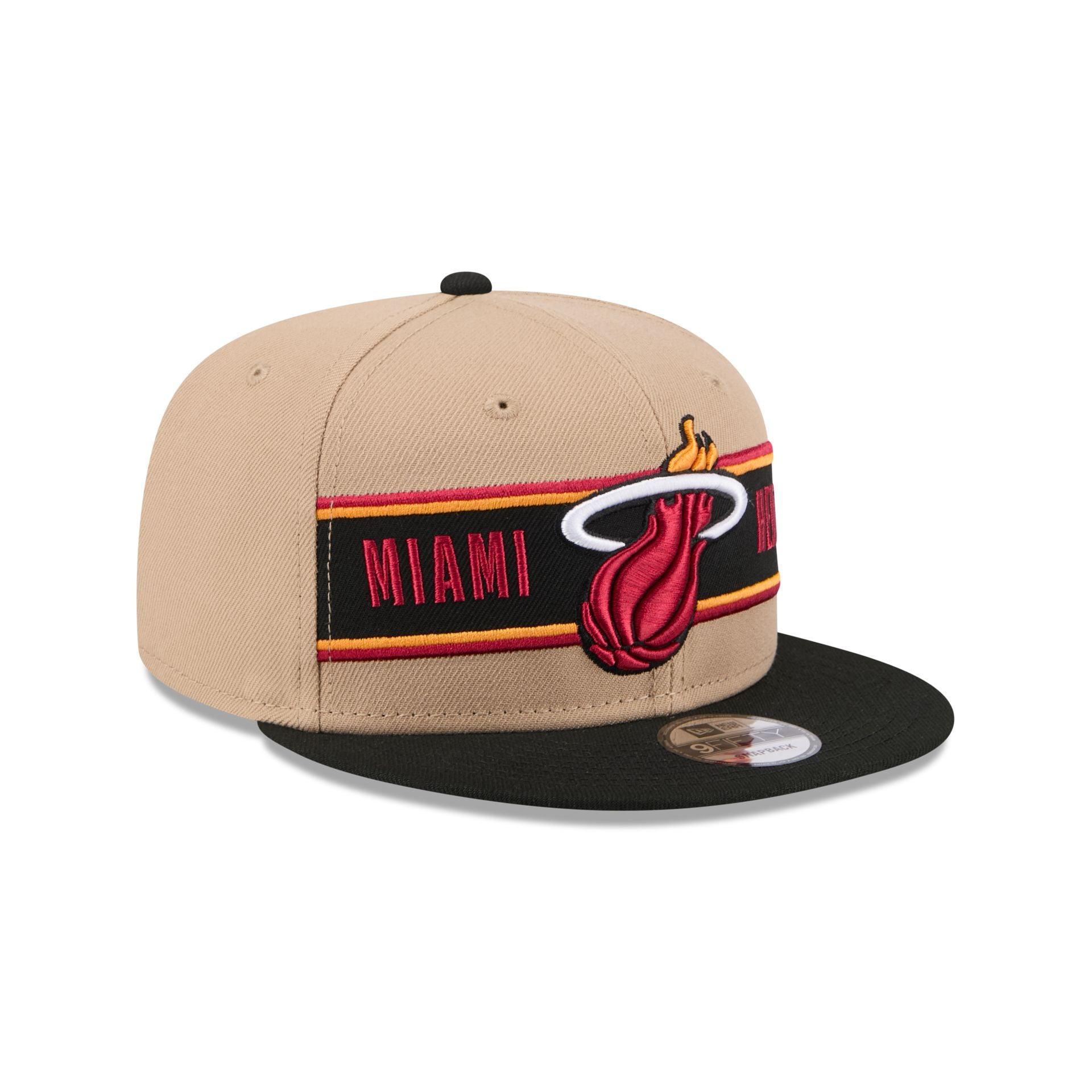 Miami Heat 2024 Draft 9FIFTY Snapback Hat Male Product Image