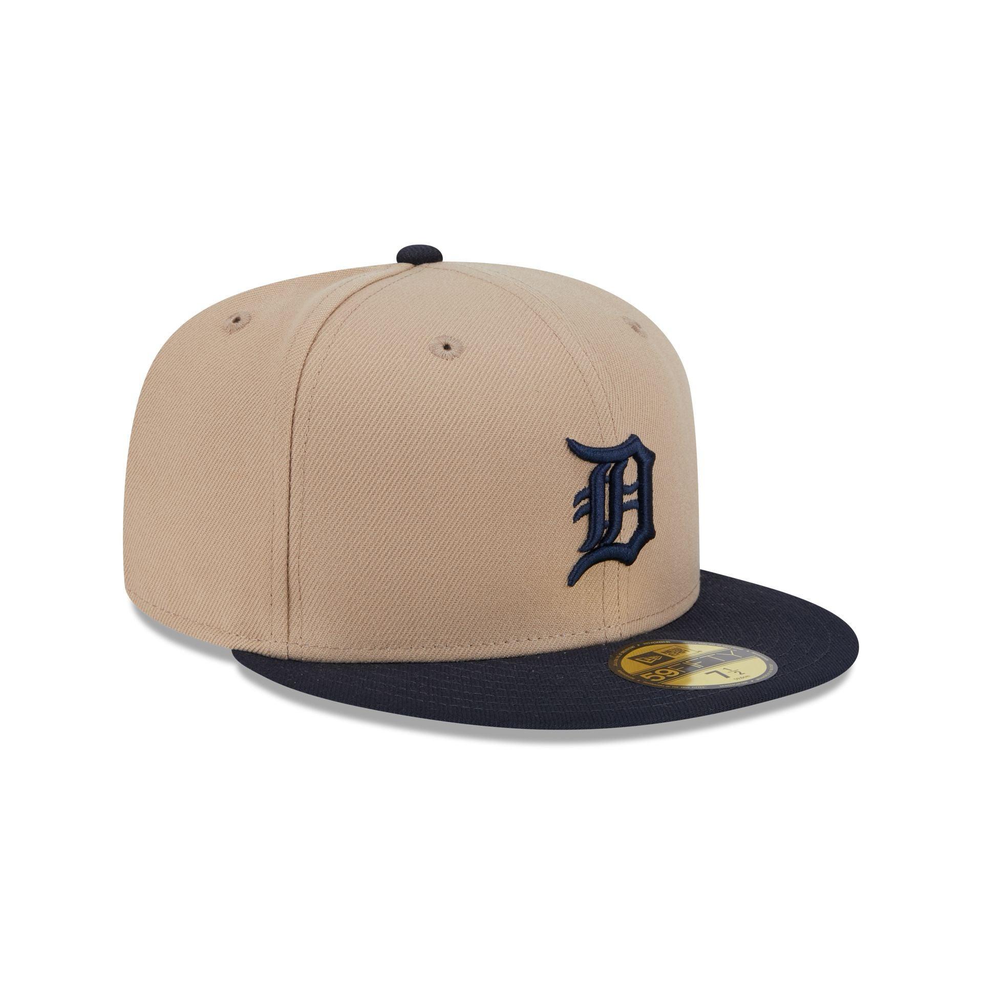 Detroit Tigers Camel 59FIFTY Fitted Hat Male Product Image