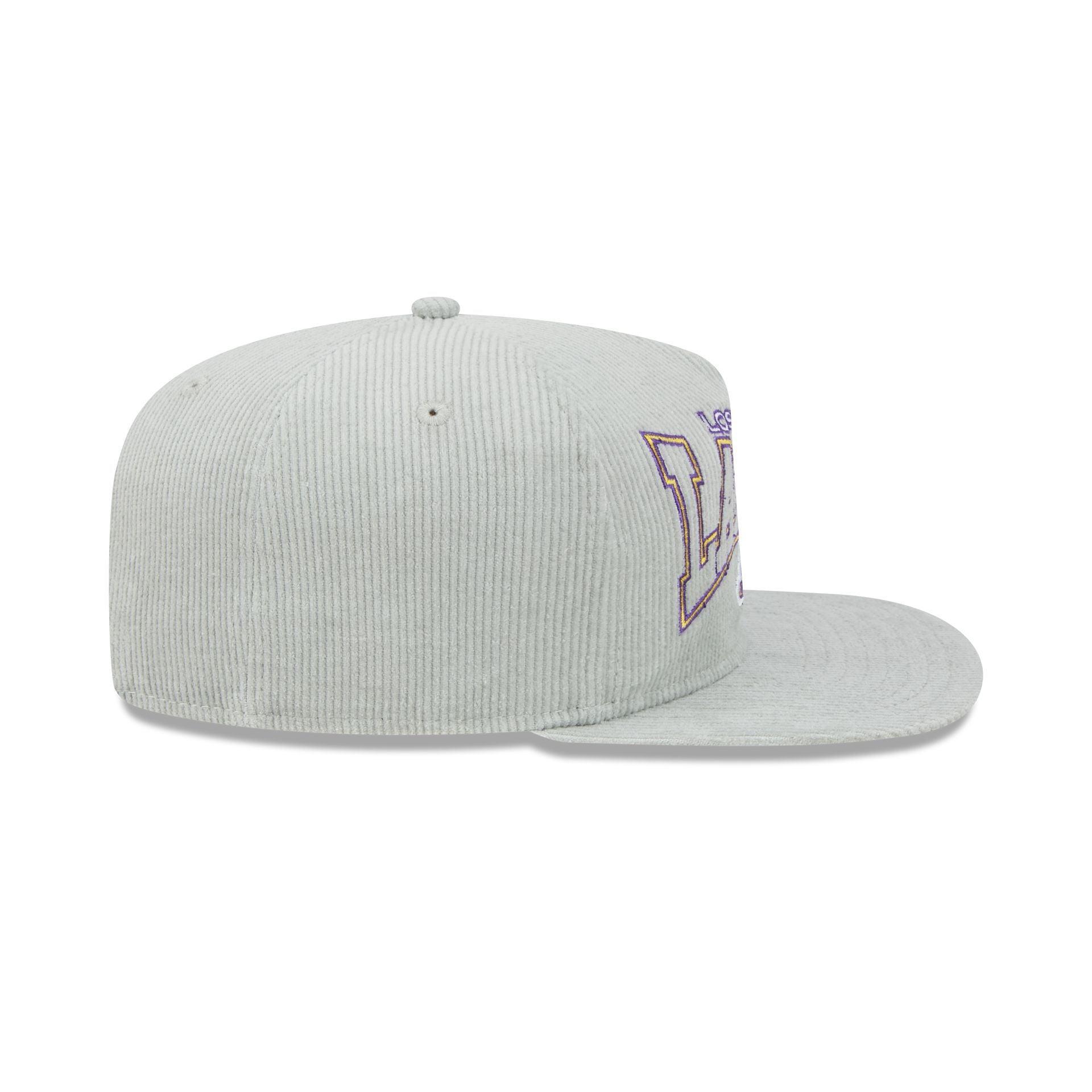 Los Angeles Lakers Gray Cord Golfer Hat Male Product Image