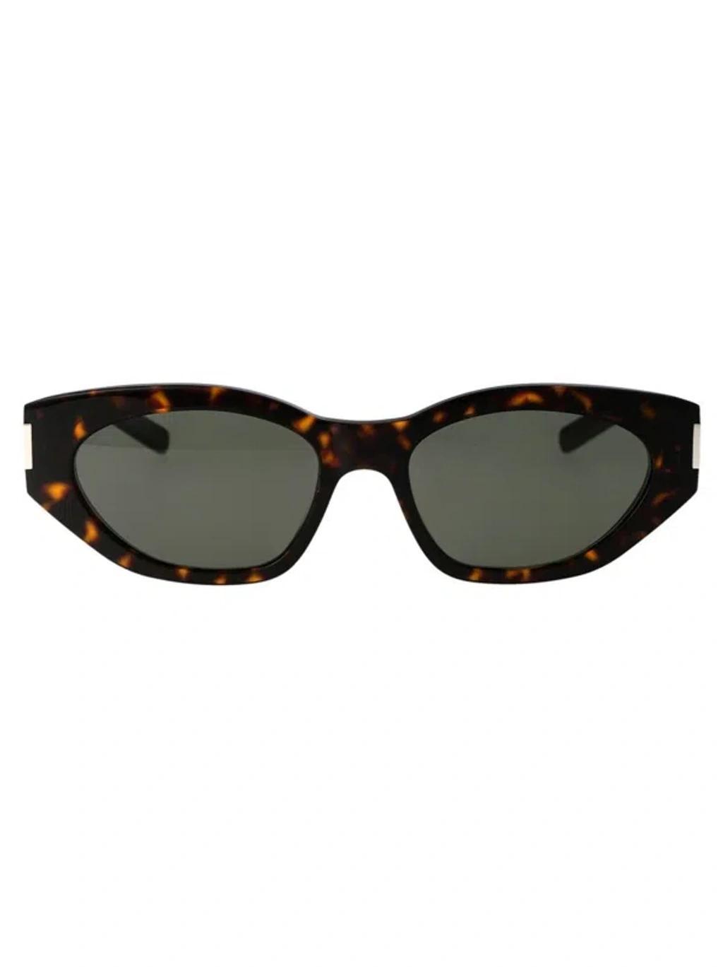 SAINT LAURENT Eyewear Sunglasses In 002 Havana Havana Grey Product Image