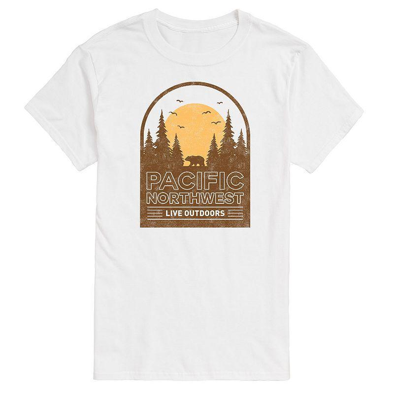 Big & Tall Pacific Northwest Tee, Mens Product Image