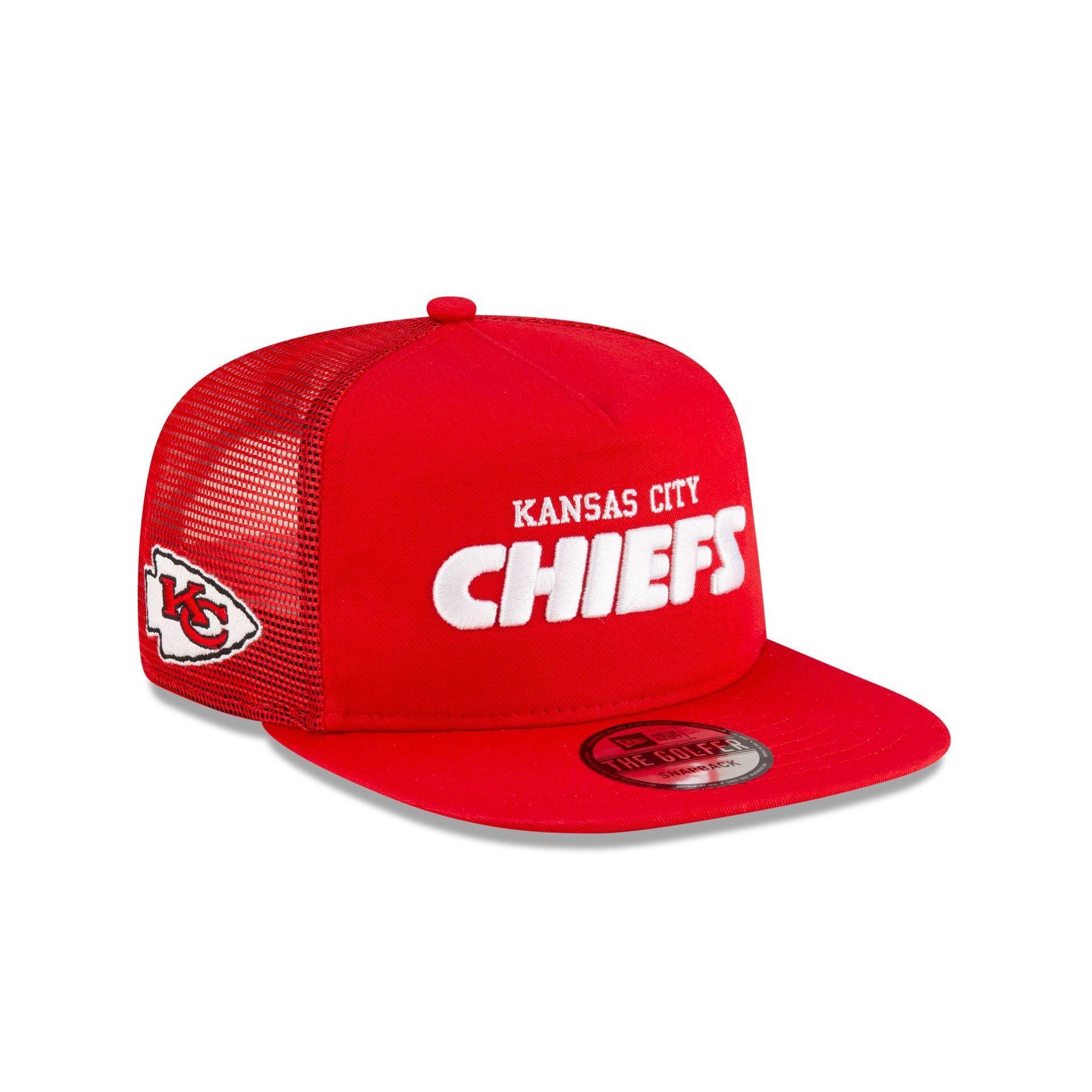 Kansas City Chiefs Washed Script Golfer Snapback Male Product Image