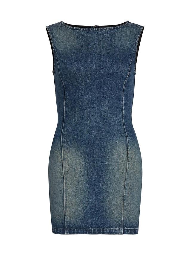 Womens Nico Denim Minidress Product Image