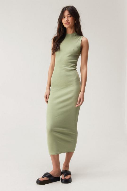 Longline Tank Midi Dress Product Image