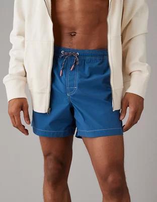 AE Solid Flex 5" Swim Trunk Product Image