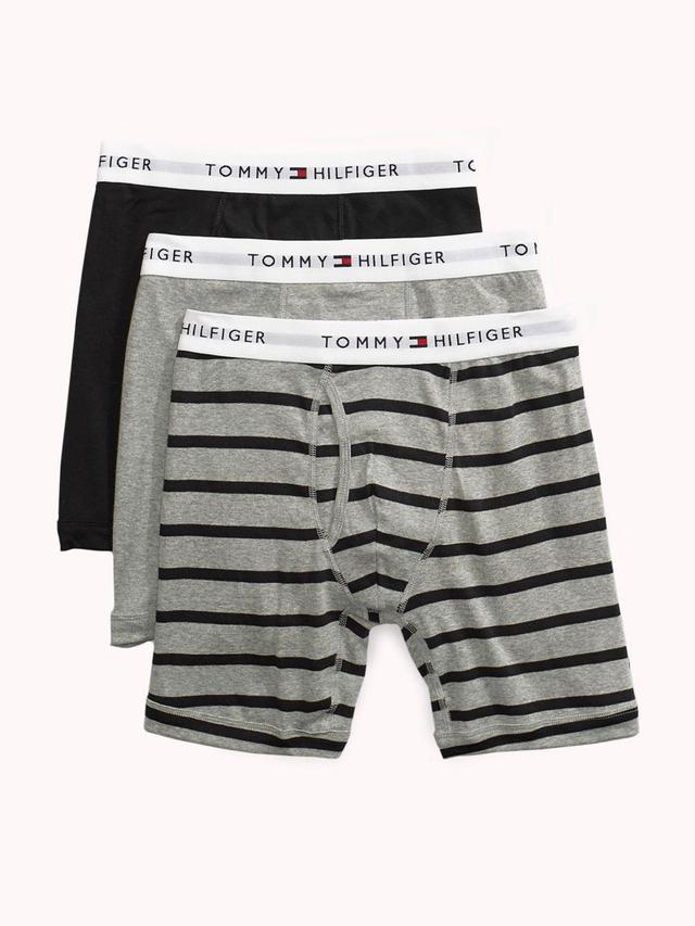 Tommy Hilfiger Men's Cotton Classics Boxer Brief 3-Pack Product Image