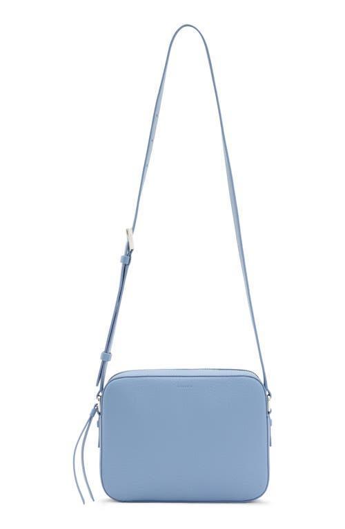 Captain Square Crossbody Bag In Denim Blue Product Image