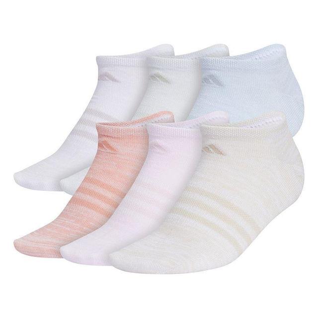 Womens adidas Superlite 6-Pack No Show Socks Product Image