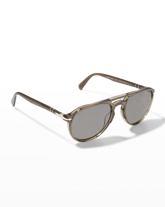 Mens 55MM Aviator Sunglasses Product Image