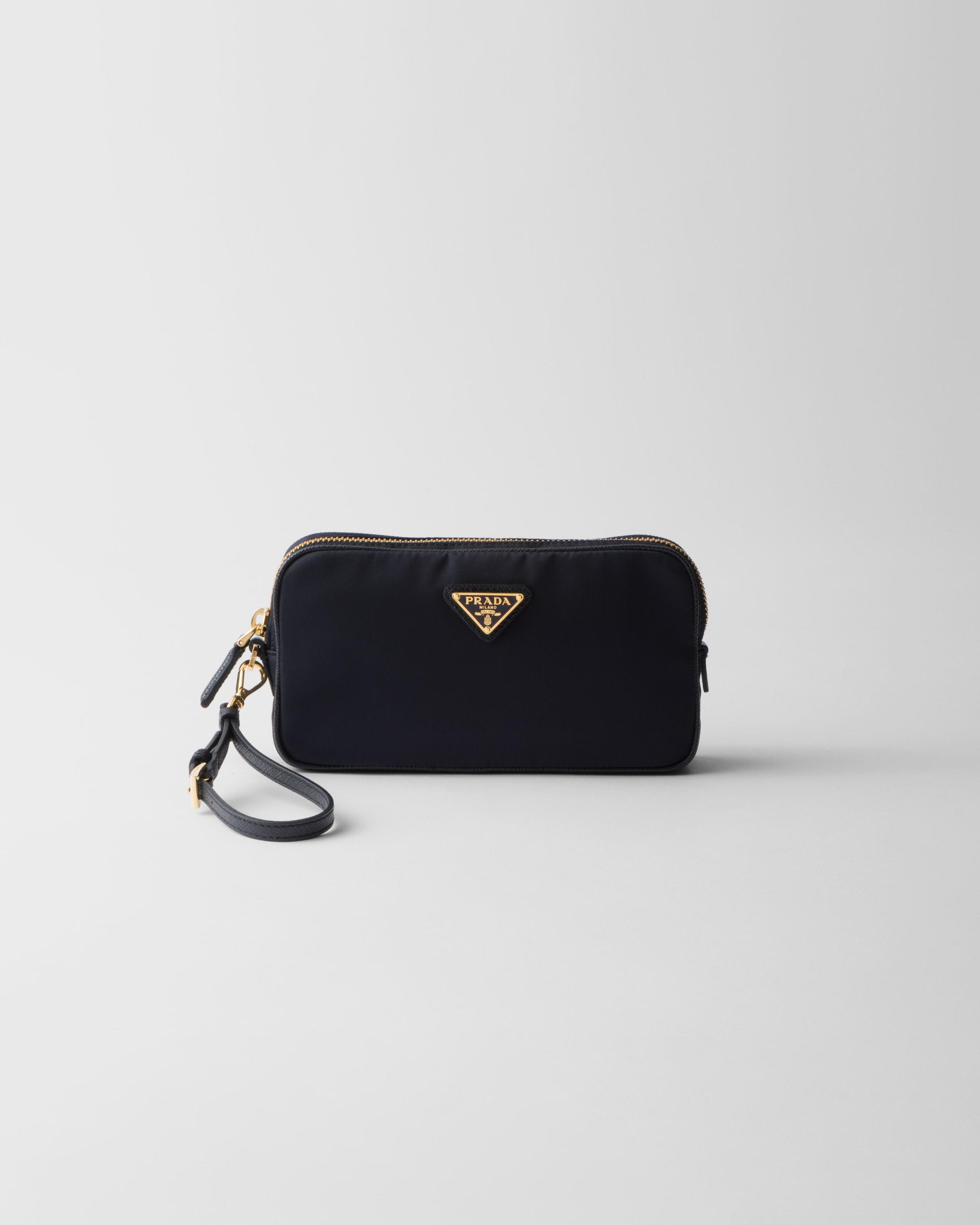 Prada Re-Edition 1978 Re-Nylon and Saffiano leather pouch Product Image