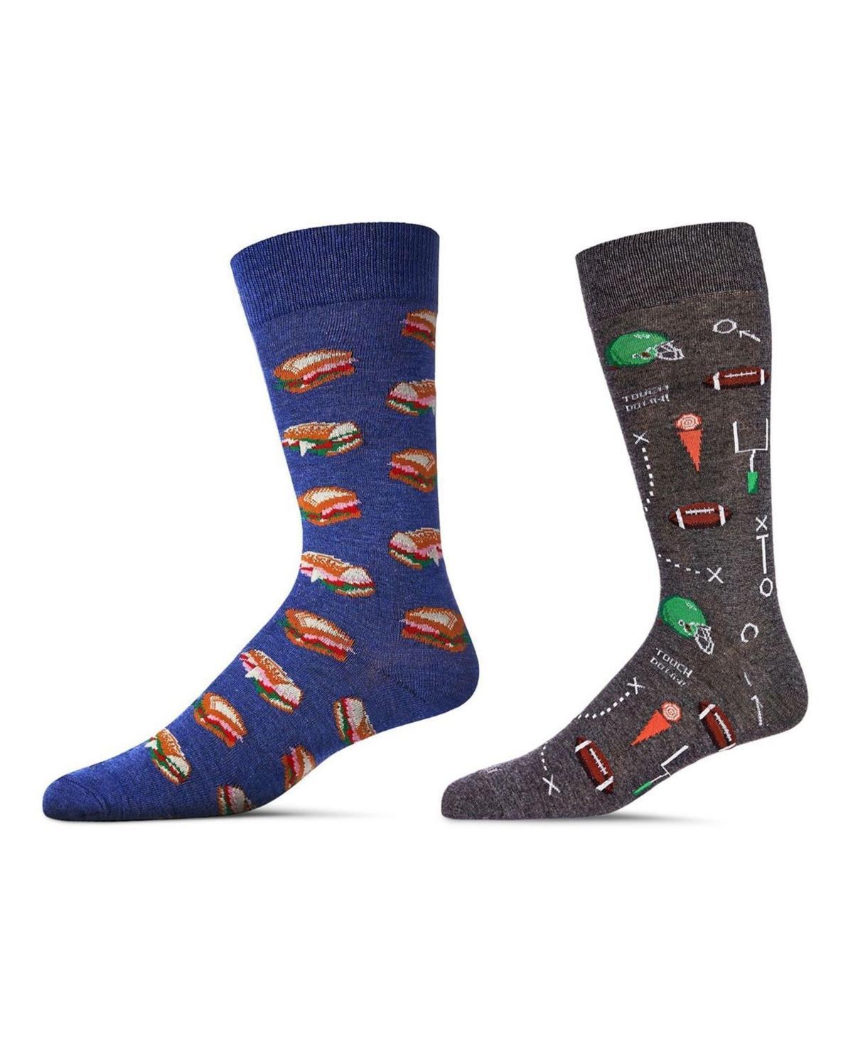 MeMoi Mens Pair Novelty Socks, Pack of 2 Product Image