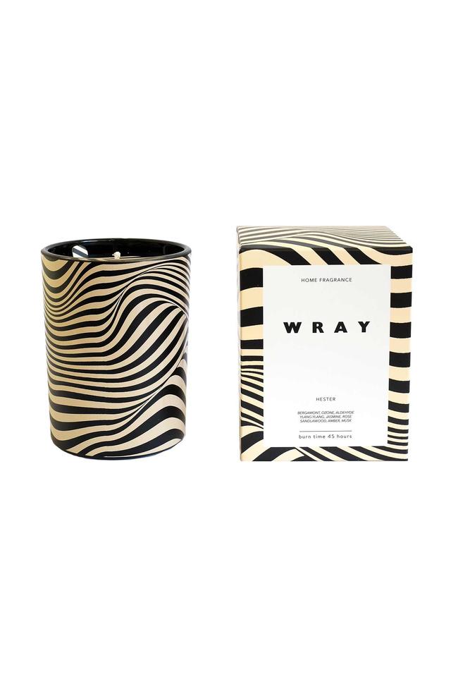 Hester Candle - Black Swirl Product Image