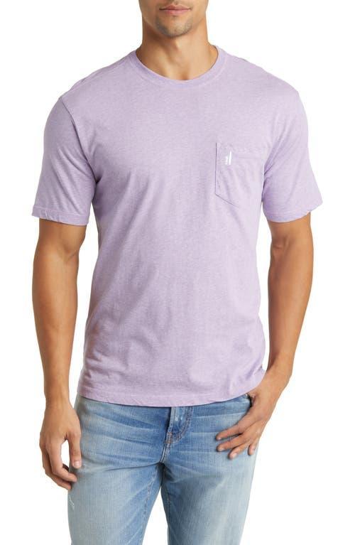 johnnie-O Dale Heathered Pocket T-Shirt Product Image