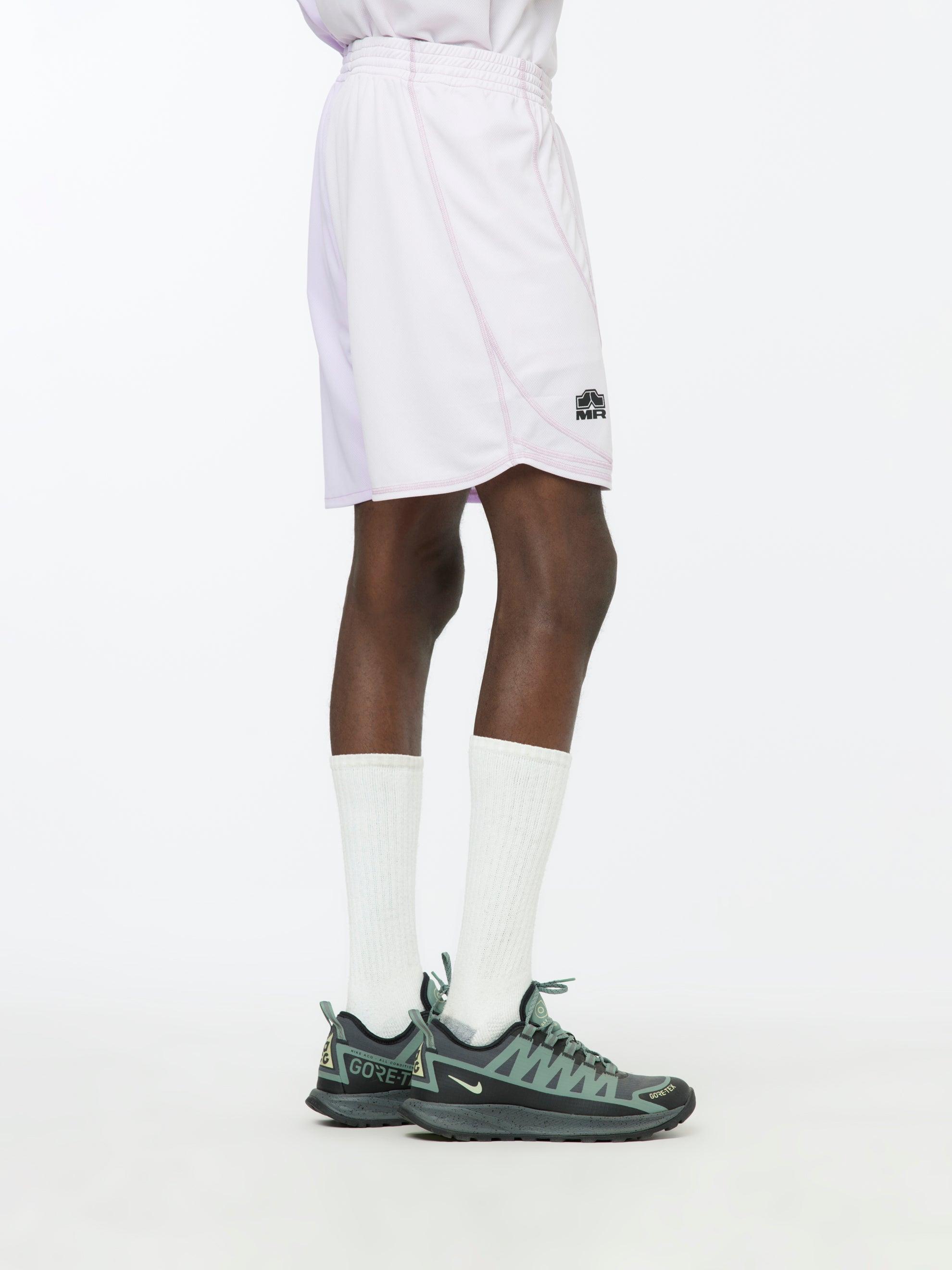 Half & Half Football Shorts (Lilac) Product Image