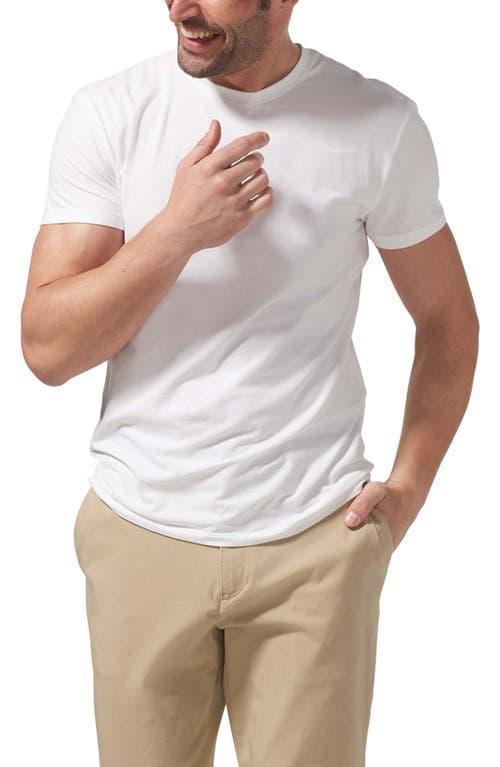 Tommy John Cool Cotton Short Sleeve Modern Fit Undershirt 2 Product Image