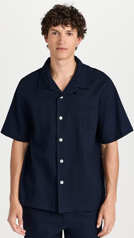 Howlin' Japanese Seersucker Cocktail Shirt | Shopbop Product Image