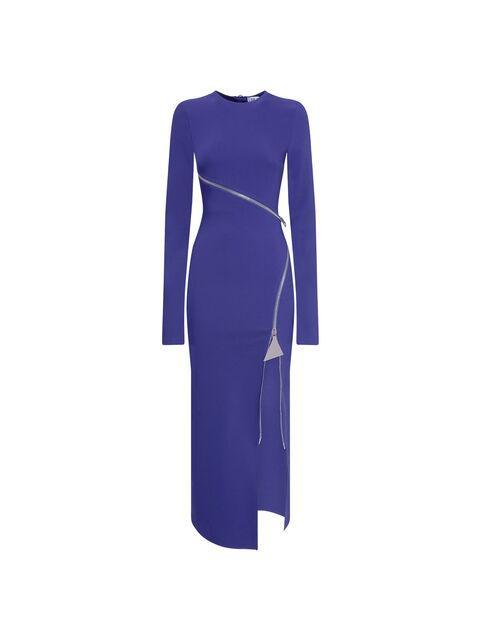 Blue midi dress Product Image