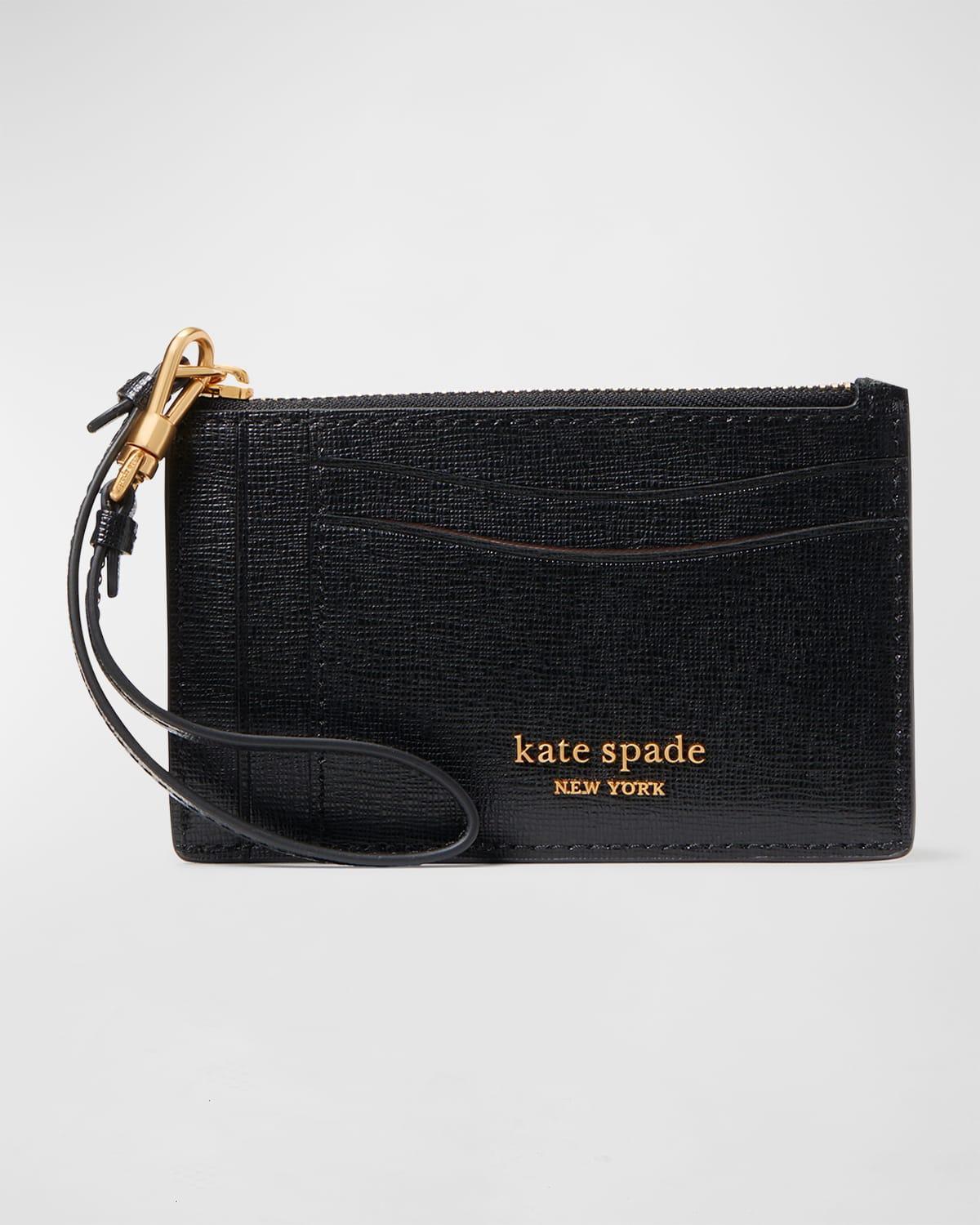 kate spade new york morgan leather wristlet card case Product Image