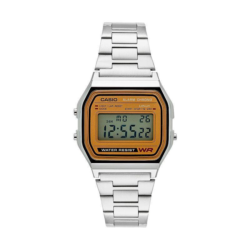 Casio Mens Digital Watch - A158WEA-9, Silver Tone Product Image