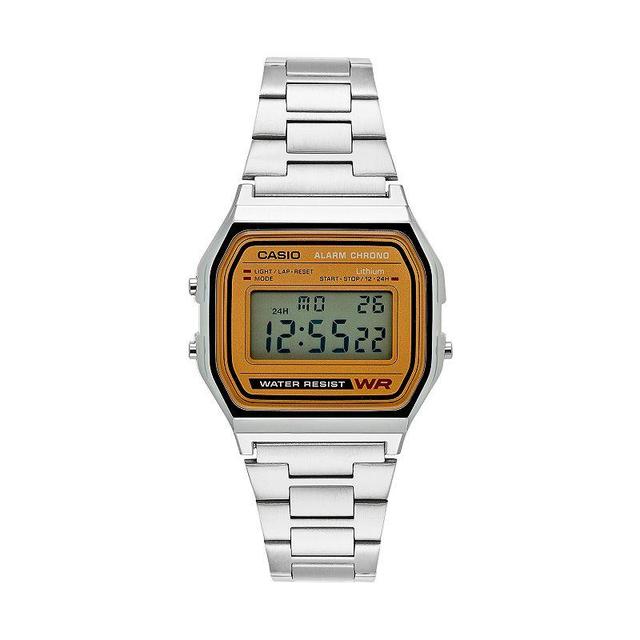 Casio Mens Digital Watch - A158WEA-9, Silver Tone Product Image