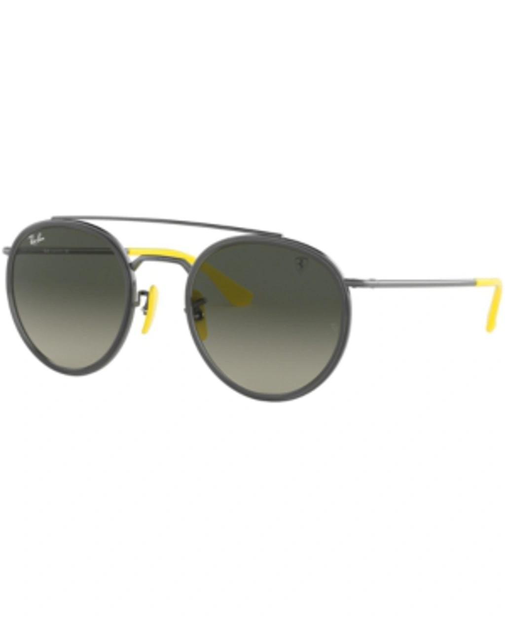 RAY BAN Rb3647m Scuderia Ferrari Collection Sunglasses Gunmetal Frame Grey Lenses 51-22 In Grey Gradient Product Image