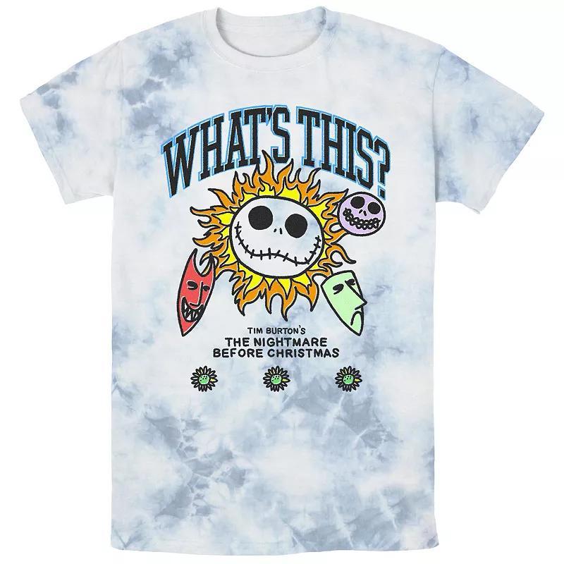 Disneys The Nightmare Before Christmas Whats This? Bombard Wash Mens Graphic Tee Product Image