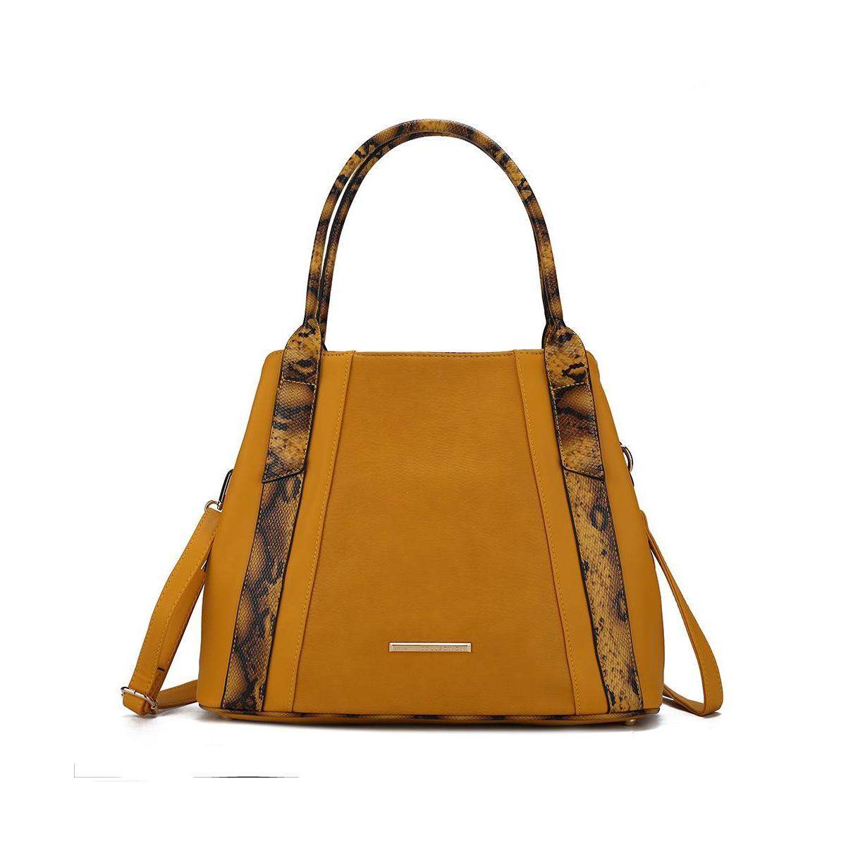 Mkf Collection Kenna Snake embossed Women s Tote Bag by Mia K Product Image