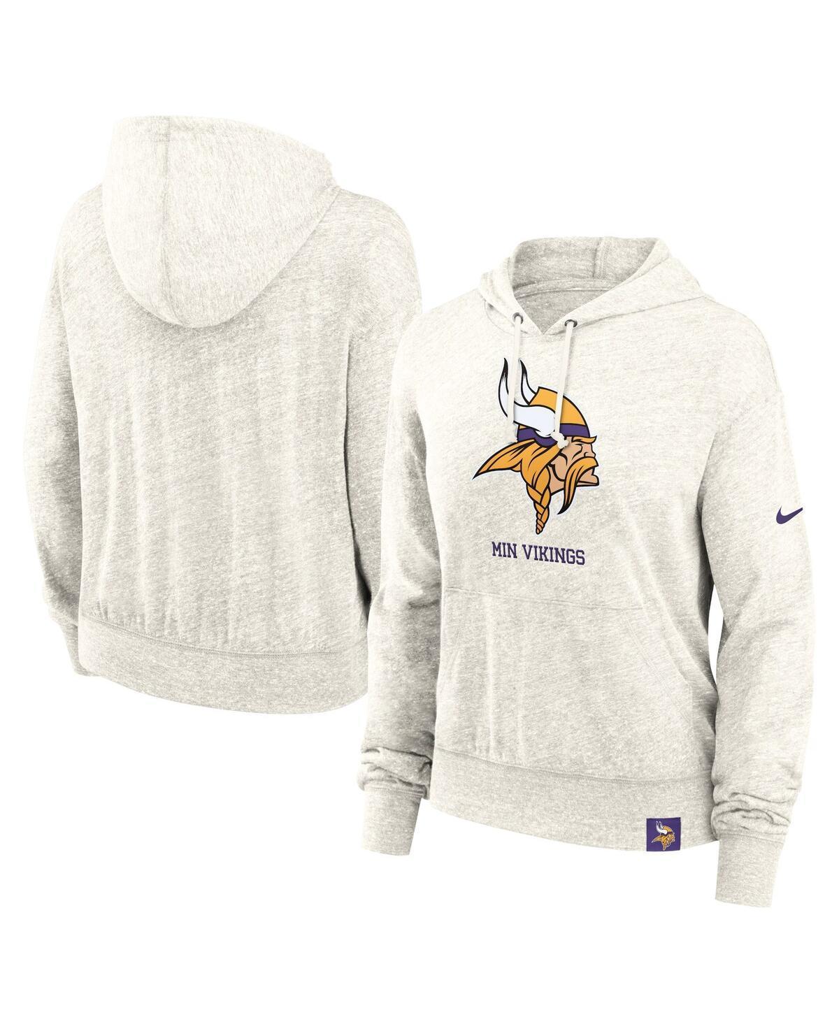 Minnesota Vikings Gym Vintage Women's Nike NFL Pullover Hoodie Product Image