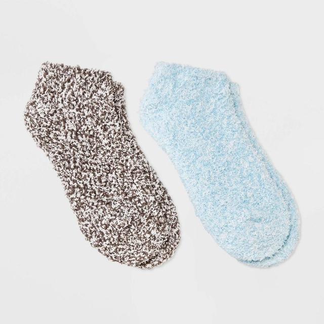 Womens Marled 2pk Cozy Low Cut Socks - Auden 4-10 Product Image