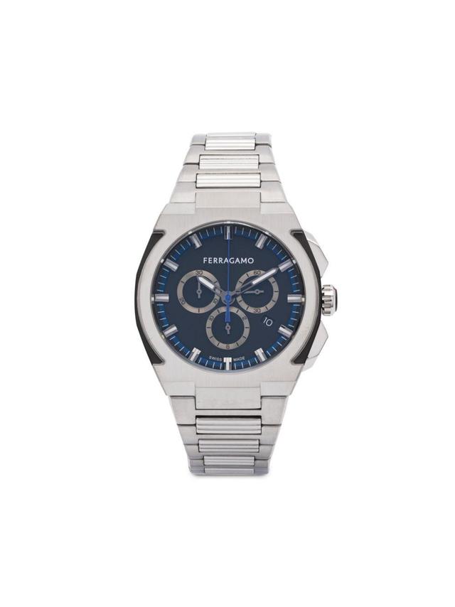 FERRAGAMO Supreme Chrono 43mm In Black Product Image