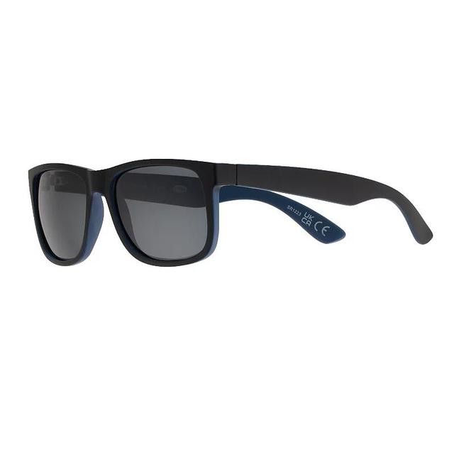 Mens Sonoma Goods For Life 54mm Wayfarer Smoke Square Sunglasses Product Image