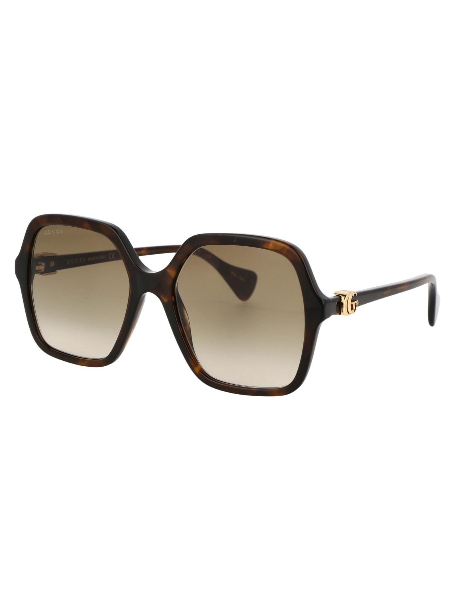 GUCCI Eyewear Sunglasses In Brown Product Image