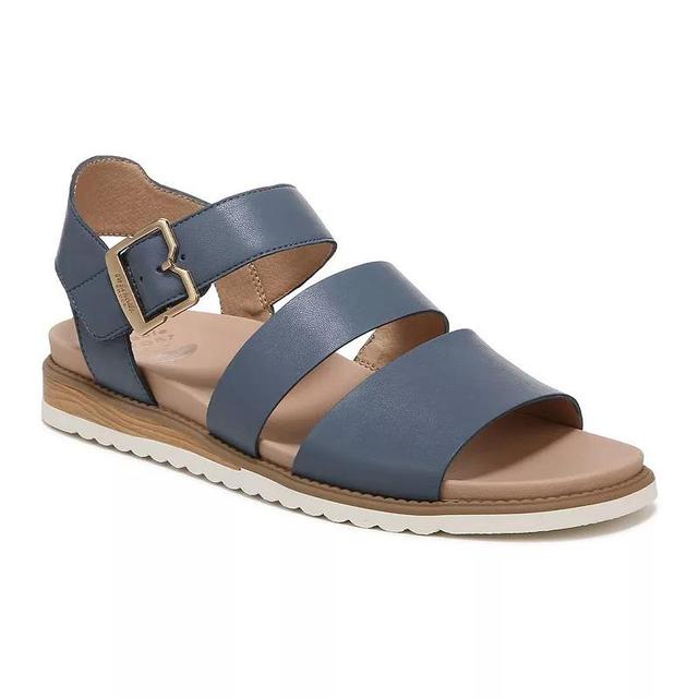 Dr. Scholls Island Glow Womens Ankle Strap Sandals Blue Product Image