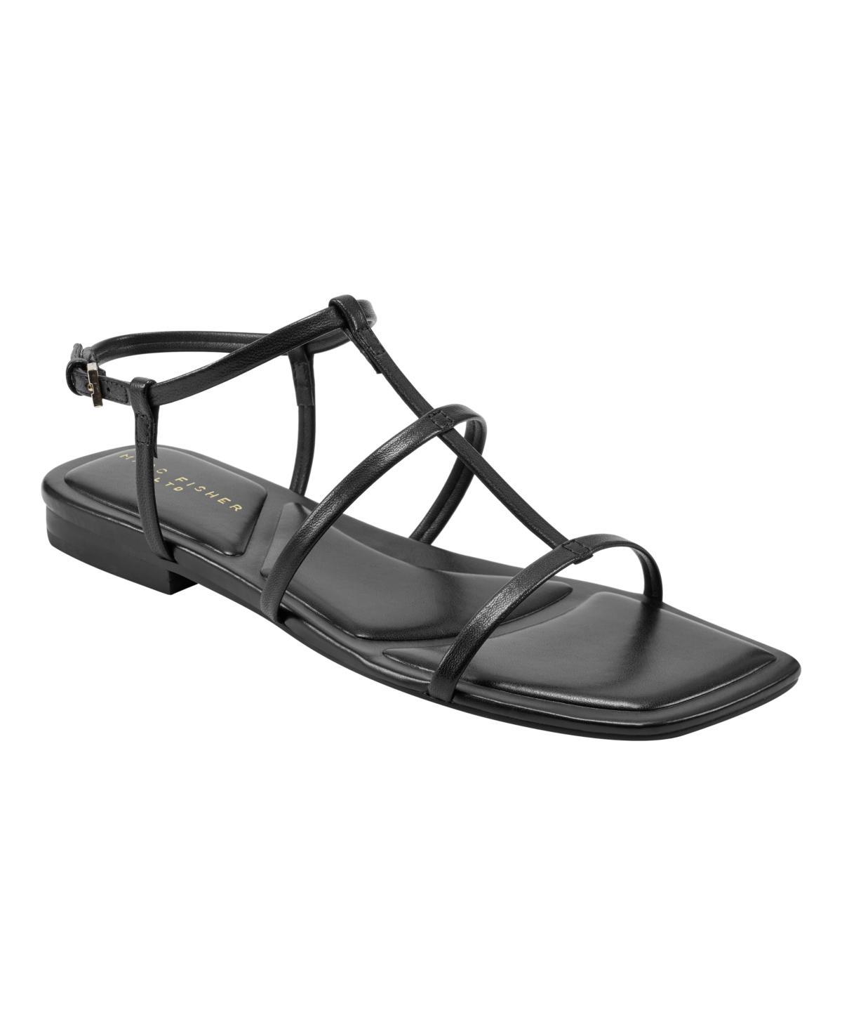 Womens Marris Caged Leather Sandals Product Image