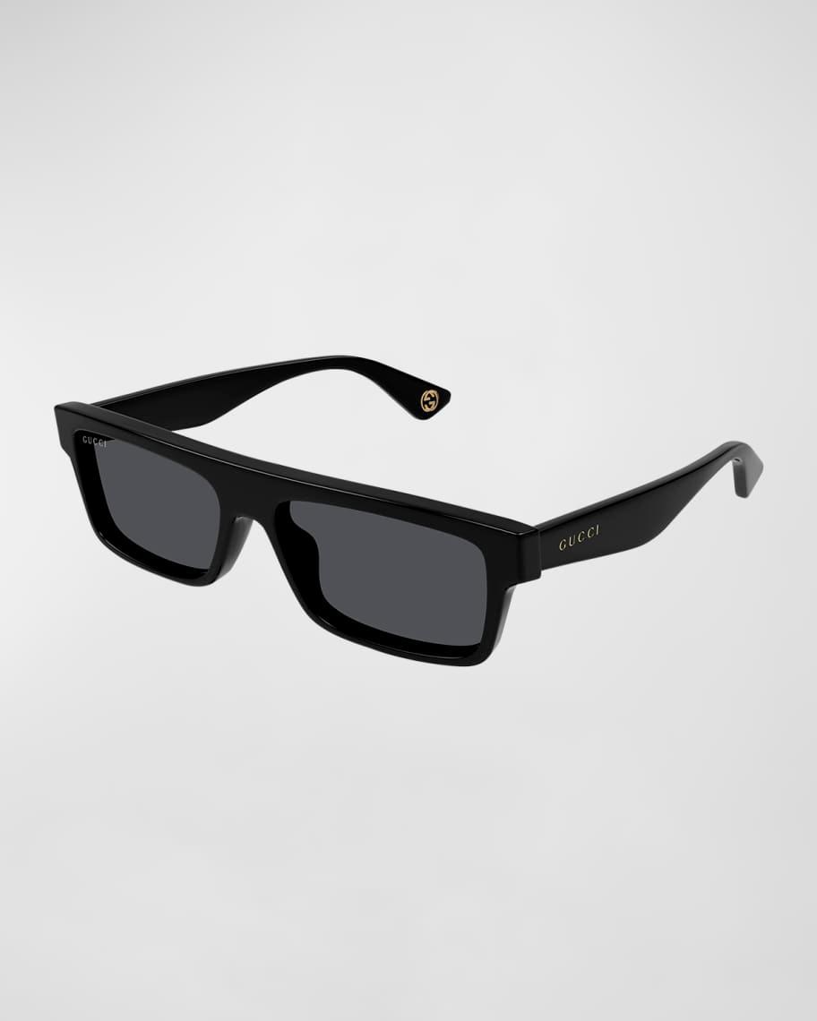 Men's Plastic Rectangle Sunglasses Product Image