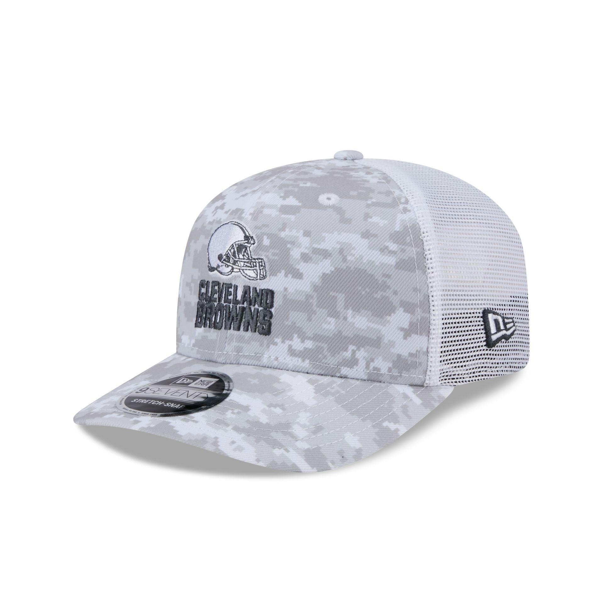 Cleveland Browns 2024 Salute to Service 9SEVENTY Trucker Hat Male Product Image